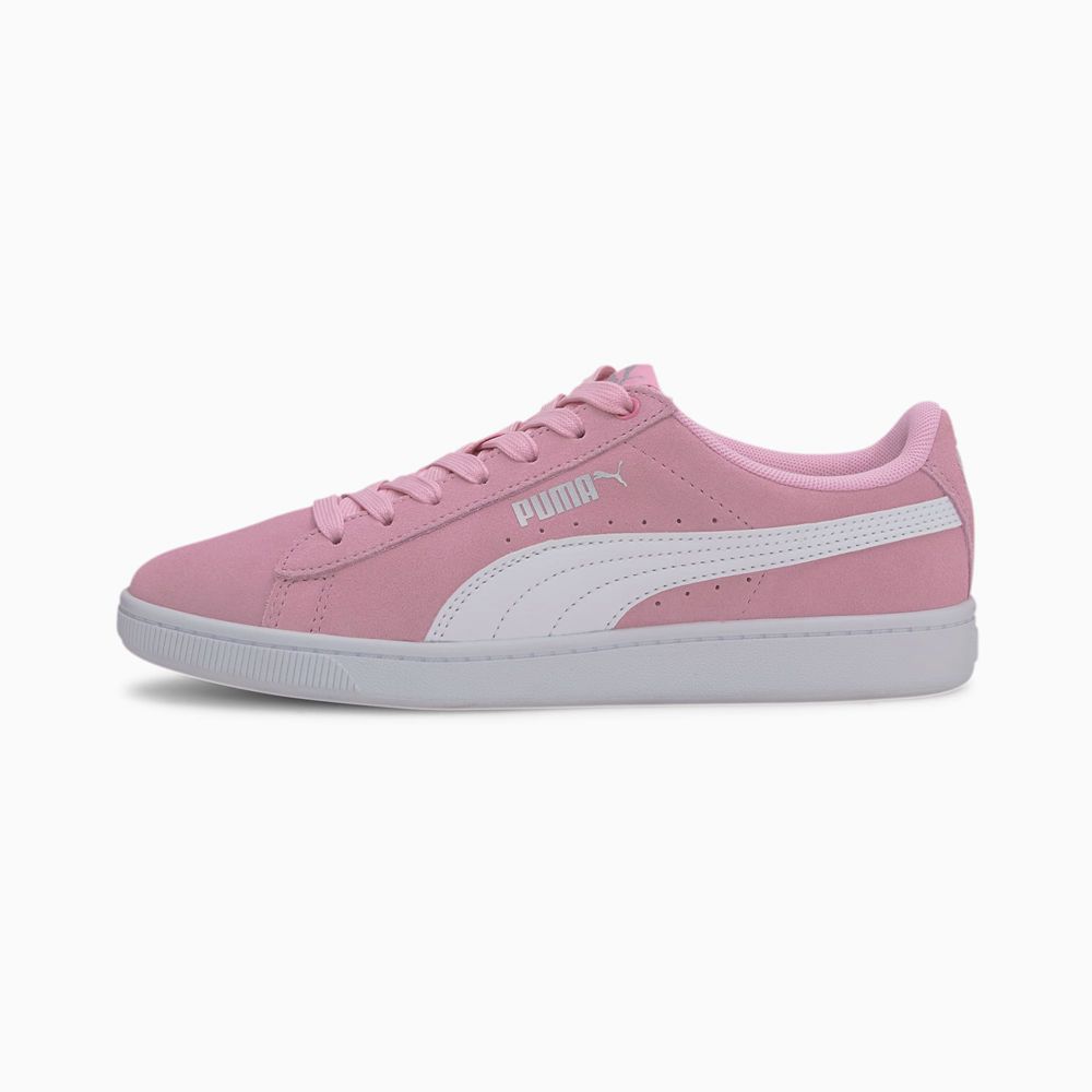 Puma Vikky v2 Suede Lány Sportcipő - Rózsaszín/Fehér/Titán ( Hungary - CYSJN1864 )